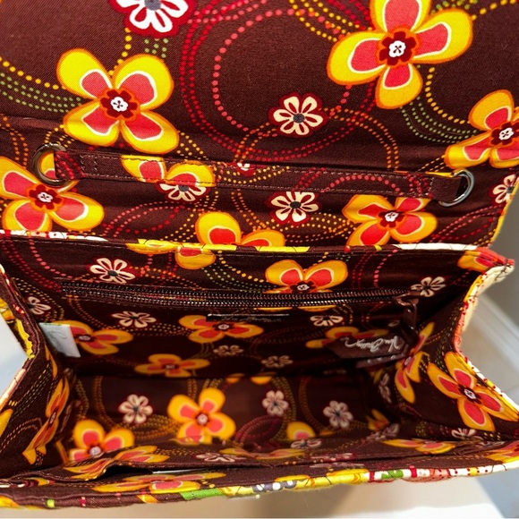 Vera Bradley Buttercup "Julia" Crossbody Bag - Picture 5 of 11